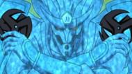 Kakashi uses his new powers to stop Kaguya (Image via Studio Pierrot)